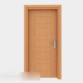 Modern Practical Wooden Door 3d model