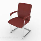 Modern Red Minimalist Leisure Chair