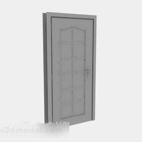 דלת חדר מודרני דגם תלת מימד