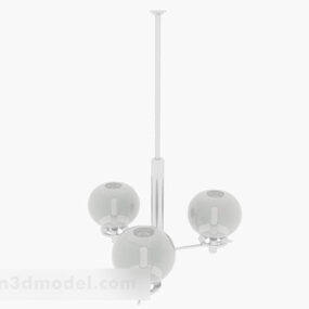 Modern Style Candlestick Chandelier 3d model