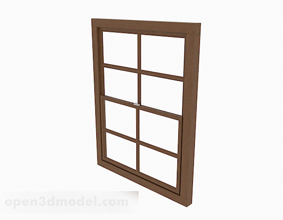 Modern Wooden Sliding Window Free 3d Model Max Open3dmodel 329275