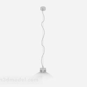 Model 3d Lampu Gantung Kaca Conical Gaya Modern
