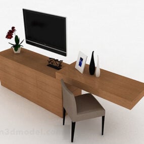 Modern Style Home Tv Cabinet 3d model