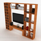 Modern Wooden Display Cabinet