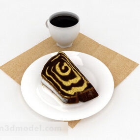 Moderní výživa odpolední čaj 3D model