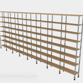 Supermarket Shelf 3d model