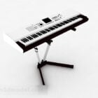 Modern Electronic Organ Keyboard