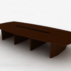 Table de conférence en bois moderne