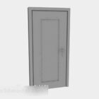 Moderne houten deur V2