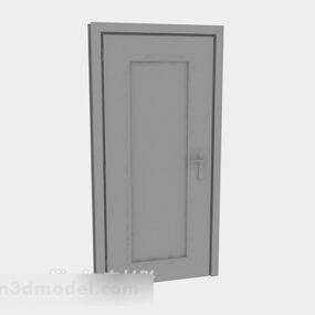 Modern Wooden Door V2 3d model