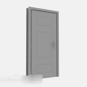 Μοντέρνα ξύλινη πόρτα V3 3d μοντέλο