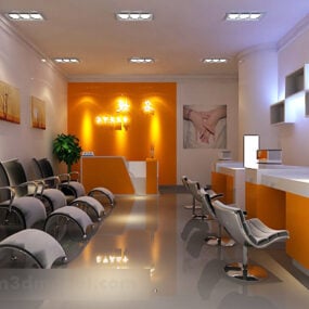 Nail Salon Interior 3d model