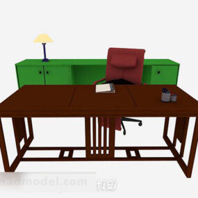 New Chinese Style Desk 3d model