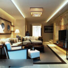 Chinese Living Room Ceiling Lamp Interior