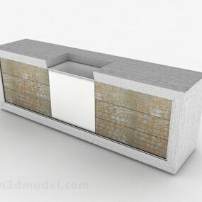 Off-white Cabinet 3d model