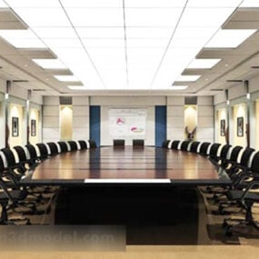 Office Conference Room Max Interior 3d model