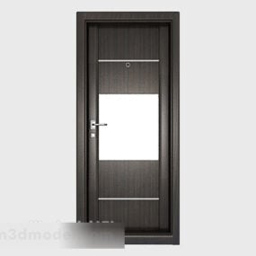 オフィスの木製ドア3Dモデル