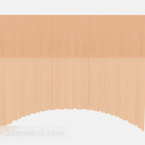 Orange Curtain 3d model