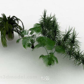Outdoor Potted Plant 3d model