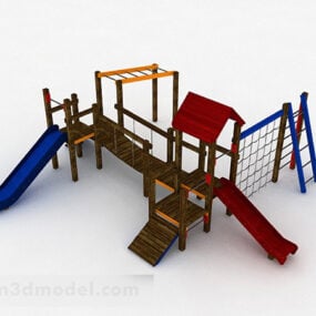Modello 3d del parco giochi Park Slide