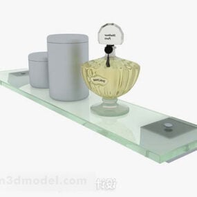 Set de perfumes Decoración modelo 3d