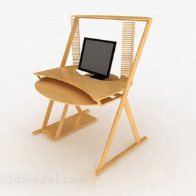 개인용 컴퓨터 책상 3d 모델