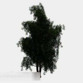 Personality Green Tree 3d model