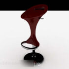 Personality Red High Stool