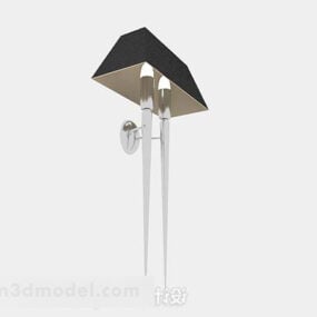 Personalized Black Wall Lamp 3d model