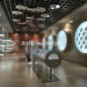 Product Display Area Interior 3d model