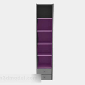 Фіолетова мінімалістична вітрина 3d модель