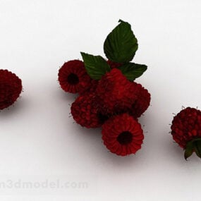 Model 3D owoców malinowych