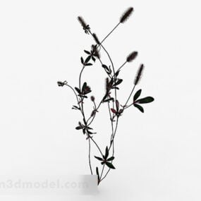 Rattan Grass Plant 3d model
