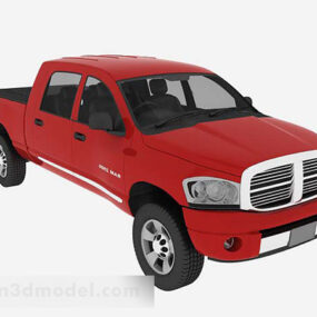 赤い車 V1 3Dモデル
