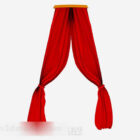Classic Red Curtain