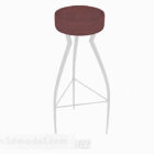 Red High Stool