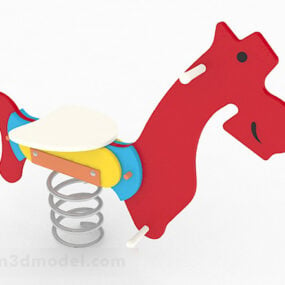Children Seahorse Playground 3d model