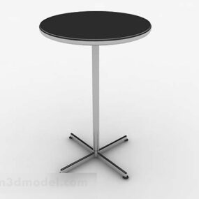 Round Bar Table 3d model