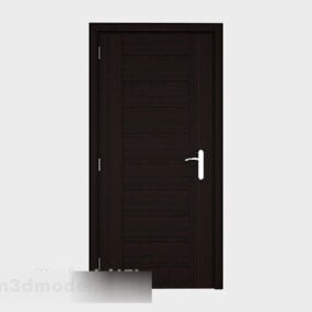 Simple And Generous Solid Wood Door 3d model