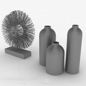 Simple Combination Vase 3d model