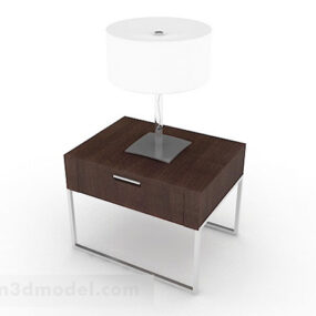 Simple Bedside Table 3d model