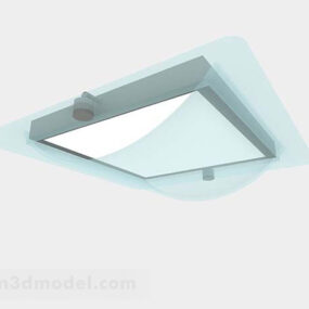 シンプルなシーリングランプの3Dモデル