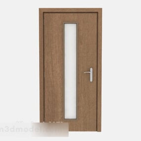 Yksinkertainen yhteisen huoneen oven 3d-malli