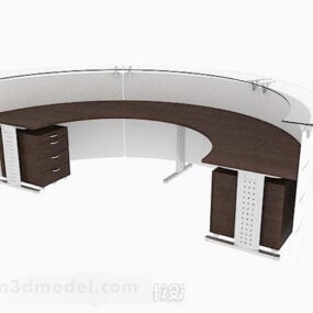 Simple Front Desk 3d model