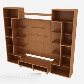 Simple Home Tv Cabinet 3d model