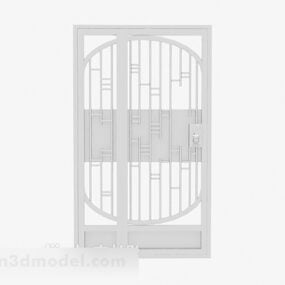 Basit Demir Kapı 3d modeli