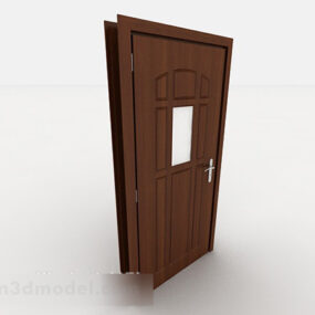 Simple Room Door Structure 3d model