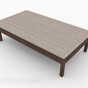 Simple Sofa Stool 3d model
