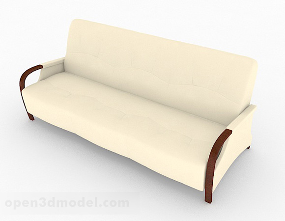 Simple Two-seater Sofa