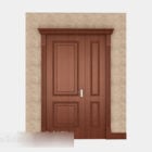 Drzwi z litego drewna